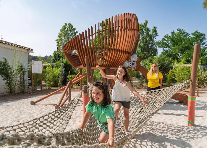 Кемпинг Provencal 4p 2bdrms Aircon Сен-Глф